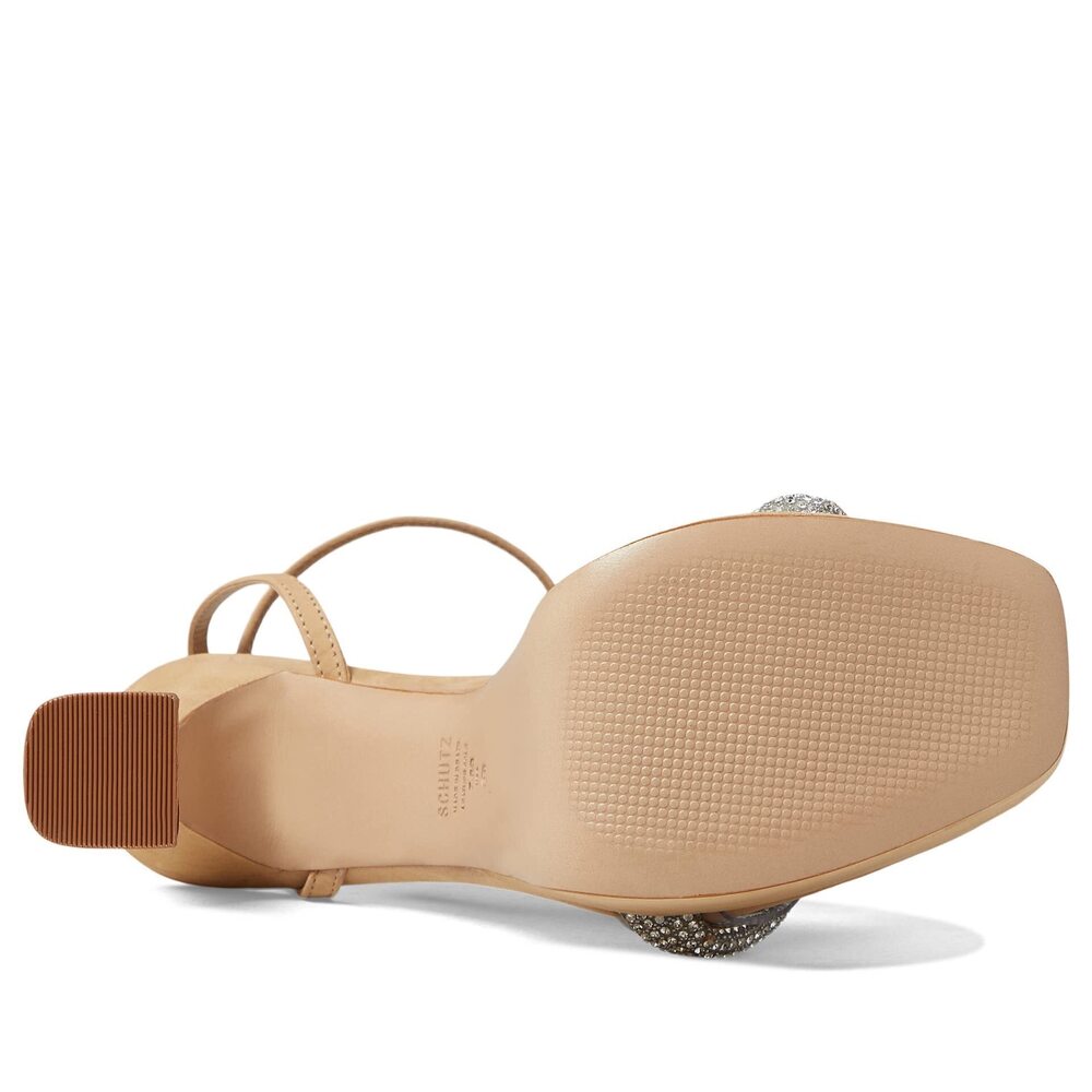 Schutz Peaky Platform Transparente/Light Nude 8.5 M - Picture 3 of 5